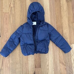 🌬️❄️ Old Navy Wind-Resistant Frost-Free Puffer Jacket (Girls S 6–7) ❄️🌬️